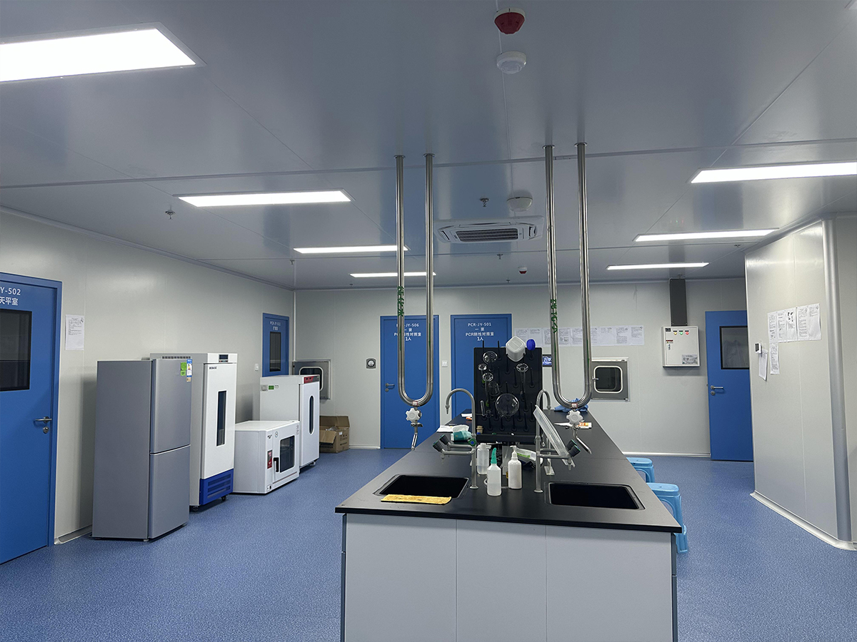 合肥深藍(lán)生產(chǎn)廠房保健食品潔凈車(chē)間設(shè)計(jì)與施工工程